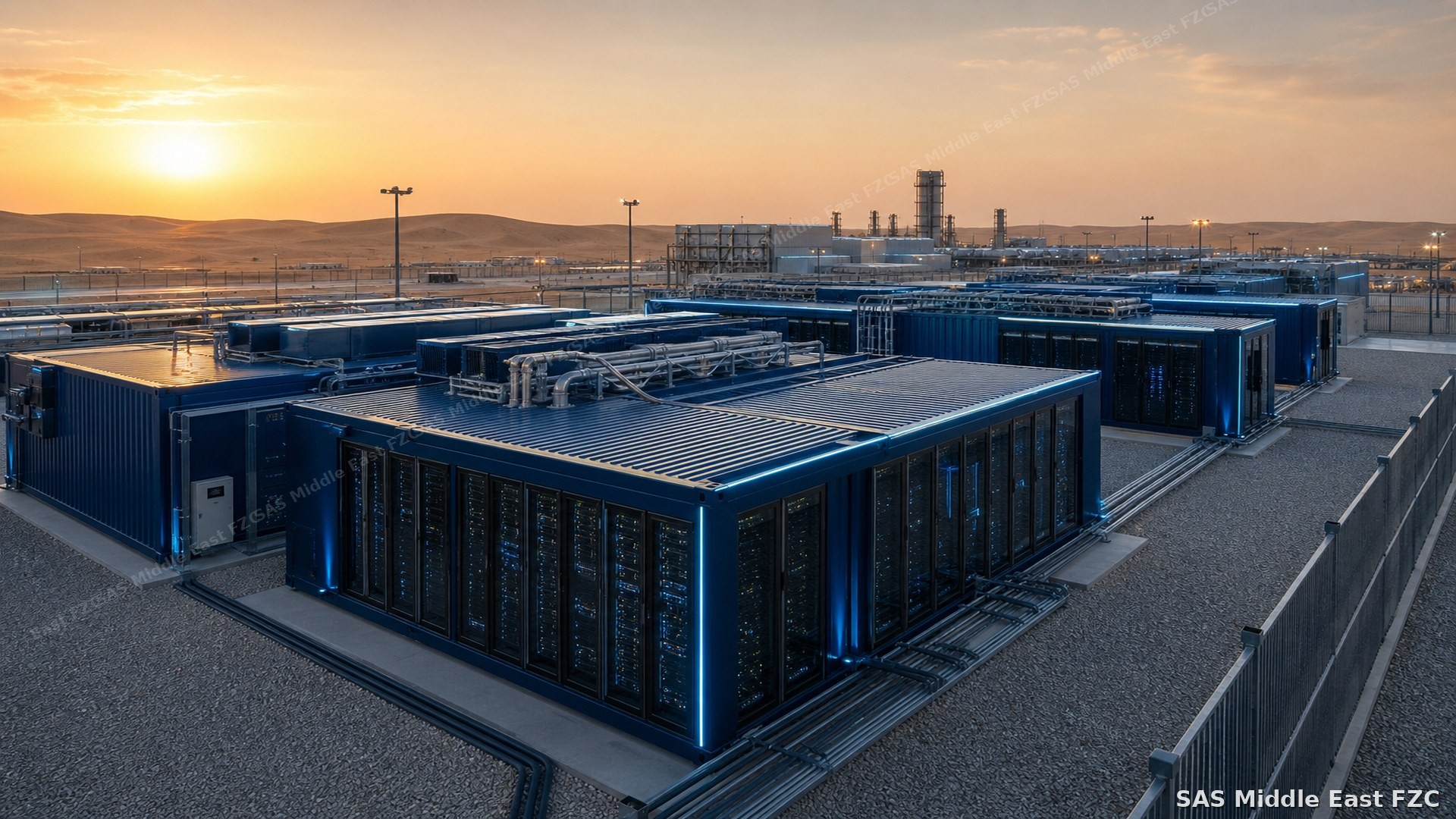Container-based AI data center modules