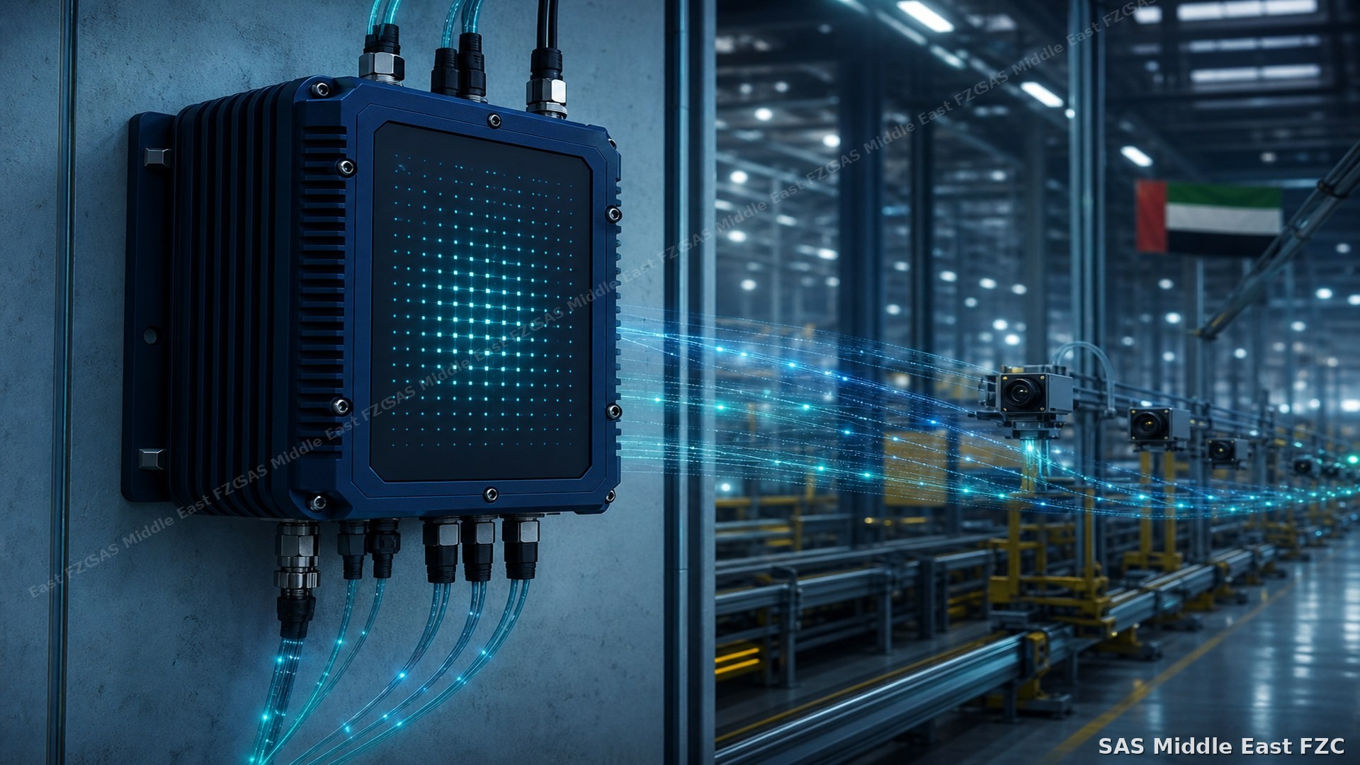 Industrial edge gateway for OEM AI connectivity