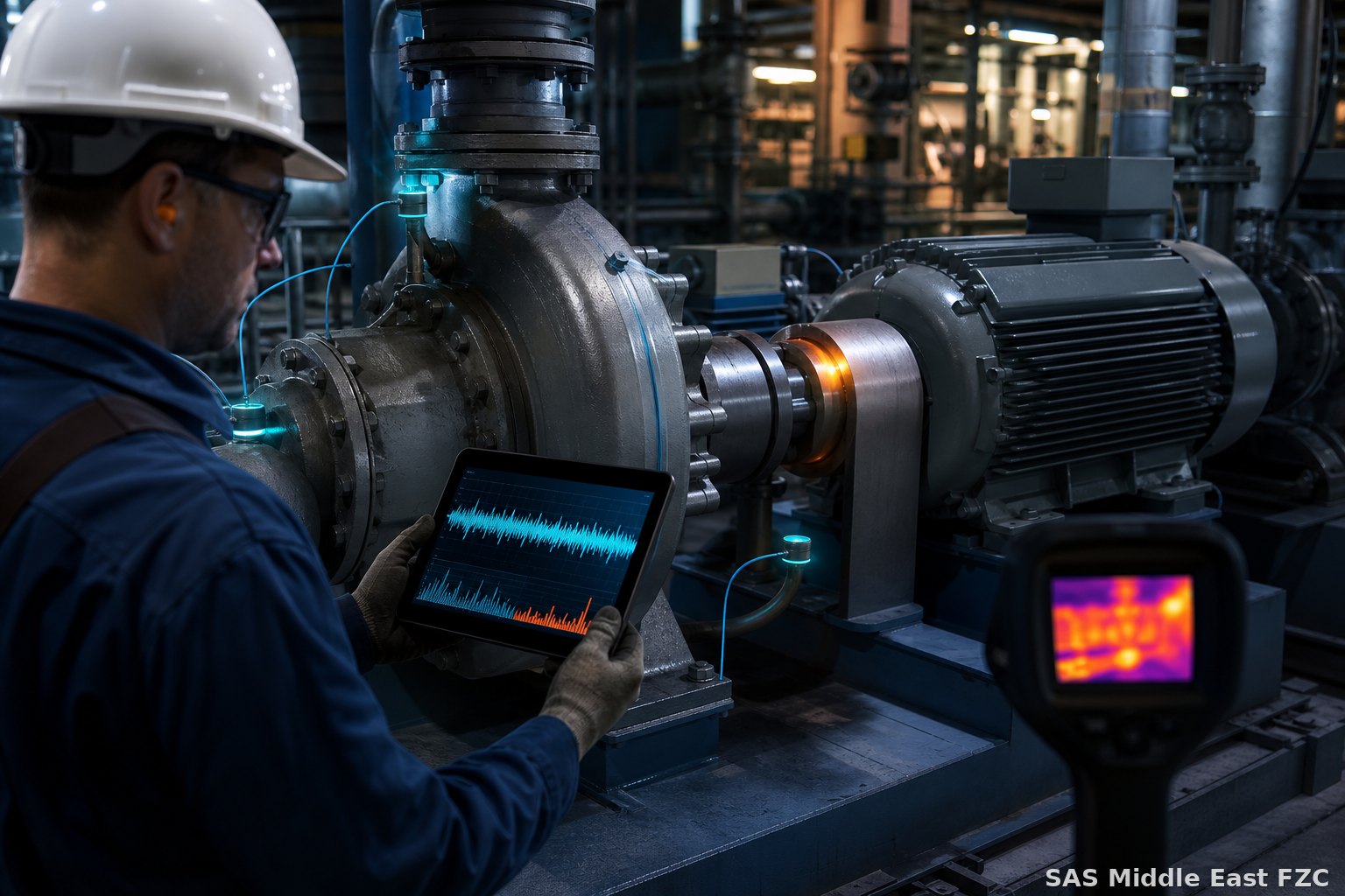 Predictive maintenance monitoring on industrial equipment